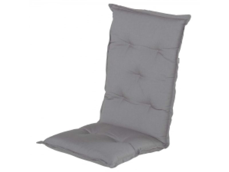 Tuinkussen hoge rug Cuba grey