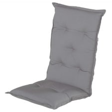 tuinkussen hoge rug cuba grey
