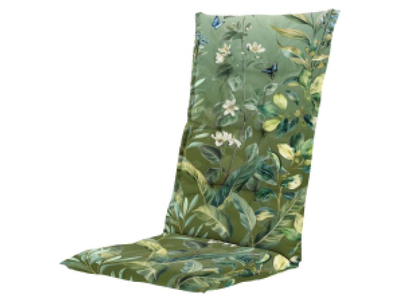 Tuinkussen hoge rug Elisa green (waterafstotend)