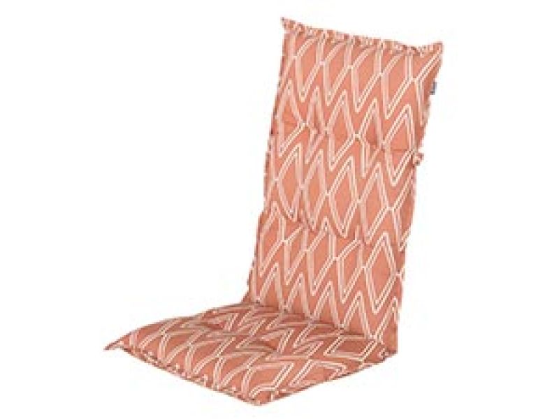 Tuinkussen hoge rug Emma cognac