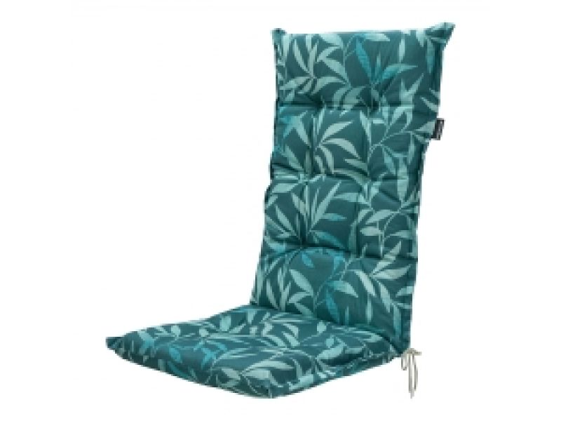 Tuinkussen hoge rug Fergus sea blue (waterafstotend)