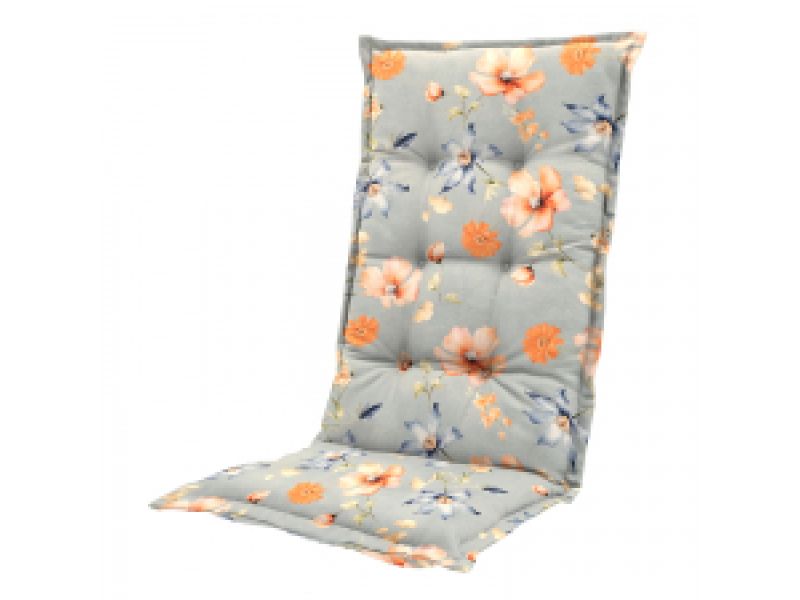 Tuinkussen hoge rug Florina blue