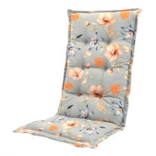 tuinkussen hoge rug florina blue