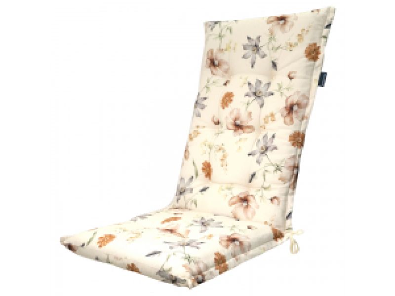 Tuinkussen hoge rug Florina natural