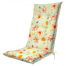 tuinkussen hoge rug florina orange