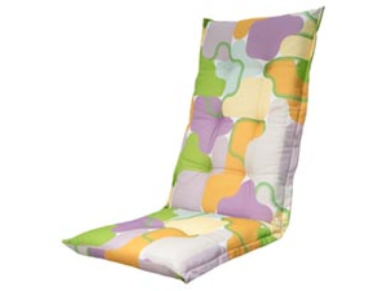 Tuinkussen hoge rug Grafi lila