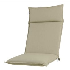 tuinkussen hoge rug havana jute (afritsbaar)