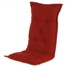tuinkussen hoge rug havana red