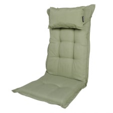 tuinkussen hoge rug inclusief hoofdkussen panama sage