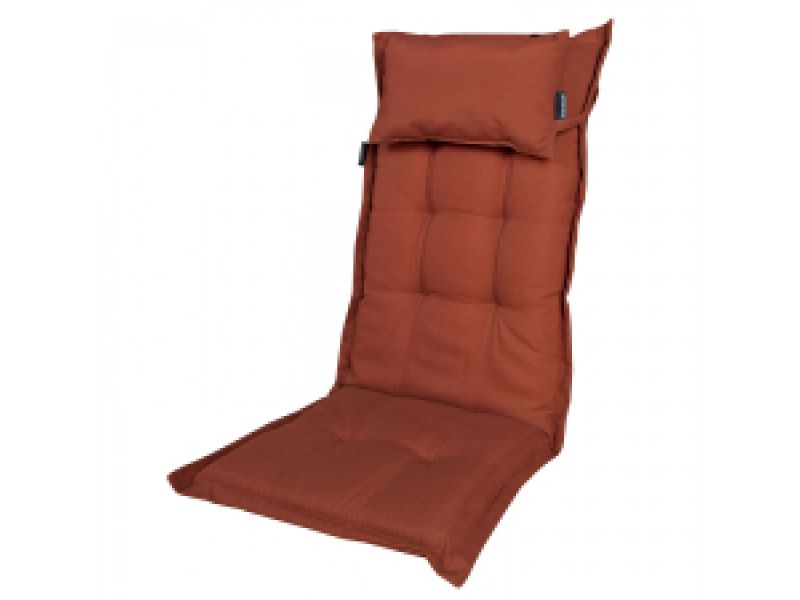 Tuinkussen hoge rug inclusief hoofdkussen Panama terra