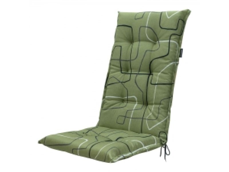 Tuinkussen hoge rug Joah sage