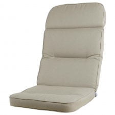 tuinkussen hoge rug kreta ribera naturel (waterafstotend)