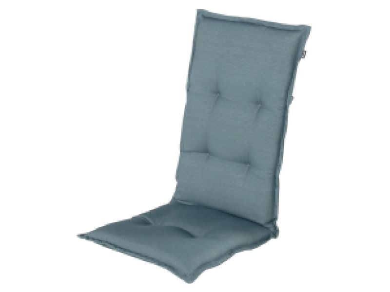 Tuinkussen hoge rug Lima blue