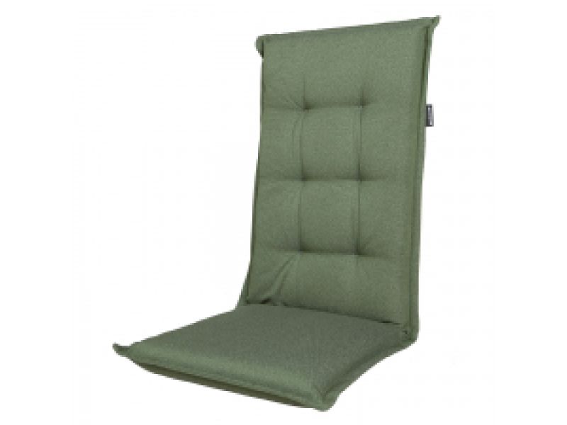 Tuinkussen hoge rug Manchester green (waterafstotend)