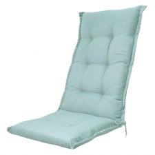 tuinkussen hoge rug napels azure (waterafstotend)