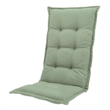 tuinkussen hoge rug napels kaki (waterafstotend)