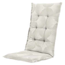 tuinkussen hoge rug napels rondo sand (waterafstotend)