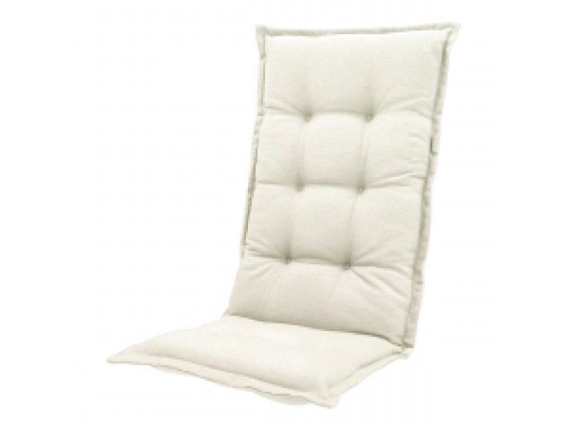 Tuinkussen hoge rug Napels sand (waterafstotend)