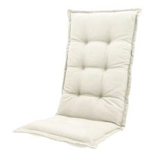 tuinkussen hoge rug napels sand (waterafstotend)