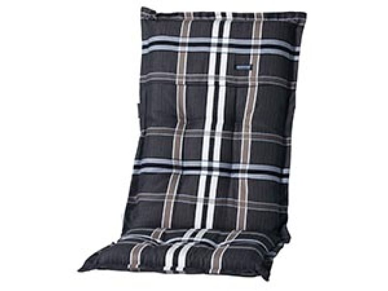 Tuinkussen hoge rug Nils taupe