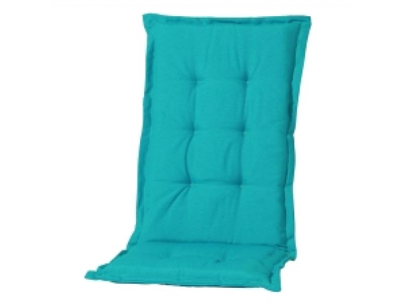 Tuinkussen hoge rug Panama aqua