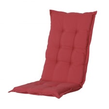 tuinkussen hoge rug panama brick red