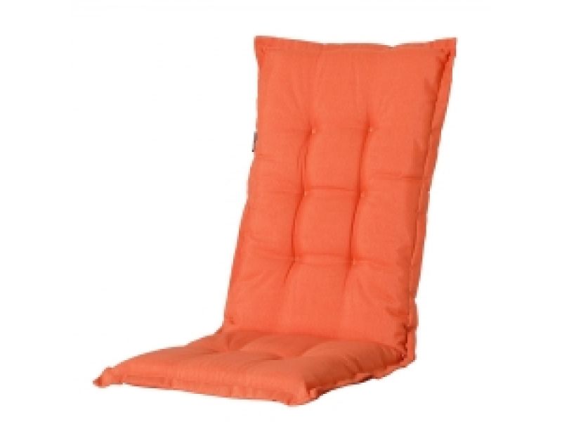 Tuinkussen hoge rug Panama flame orange