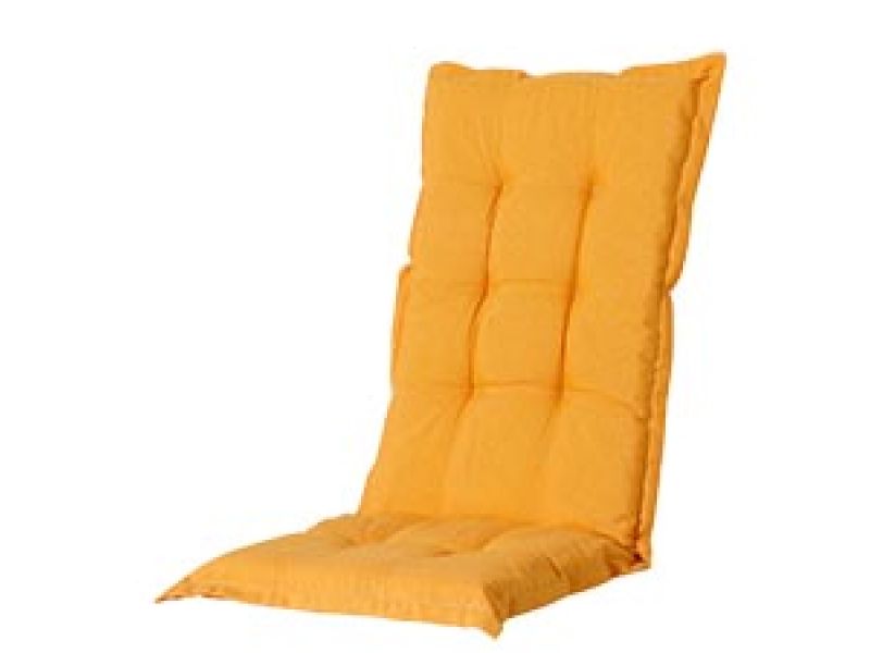 Tuinkussen hoge rug Panama golden glow