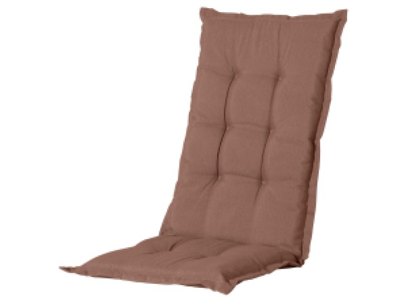 Tuinkussen hoge rug Panama mocca