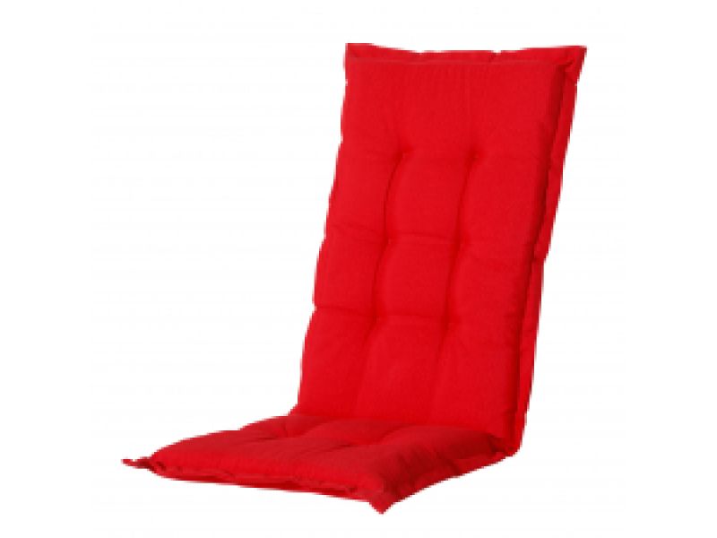 Tuinkussen hoge rug Panama red