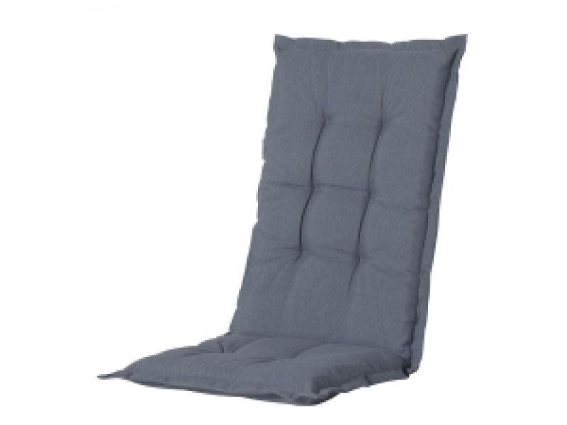 Tuinkussen hoge rug Panama safier blue