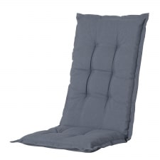 tuinkussen hoge rug panama safier blue