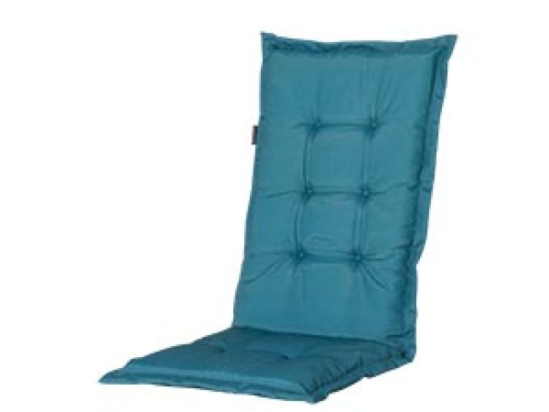 Tuinkussen hoge rug Panama sea blue