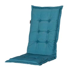 tuinkussen hoge rug panama sea blue
