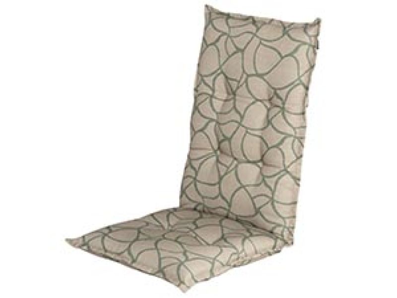 Tuinkussen hoge rug Pearl green