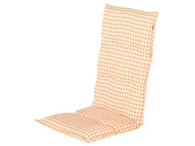 Tuinkussen hoge rug Poule yellow