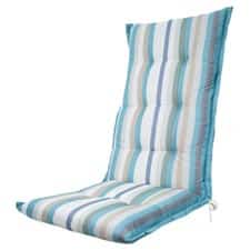 tuinkussen hoge rug righe azure