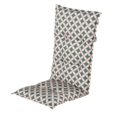 tuinkussen hoge rug rio blue