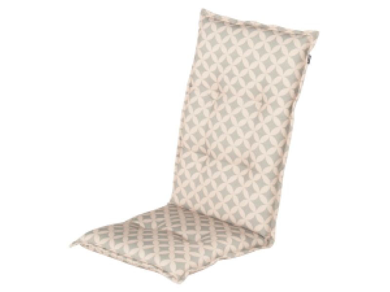 Tuinkussen hoge rug Rio grey