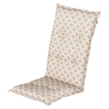 tuinkussen hoge rug rio grey