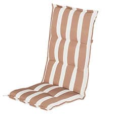 tuinkussen hoge rug roma cappuccino