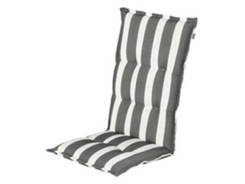 Tuinkussen hoge rug Roma Grey