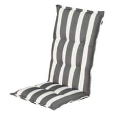 tuinkussen hoge rug roma grey