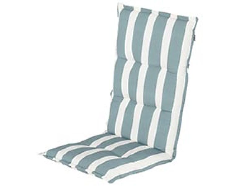 Tuinkussen hoge rug Roma Lulu blue