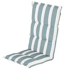 tuinkussen hoge rug roma lulu blue