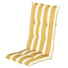 tuinkussen hoge rug roma rich yellow
