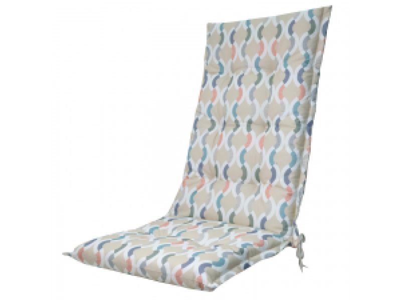 Tuinkussen hoge rug Trivia natural (waterafstotend)