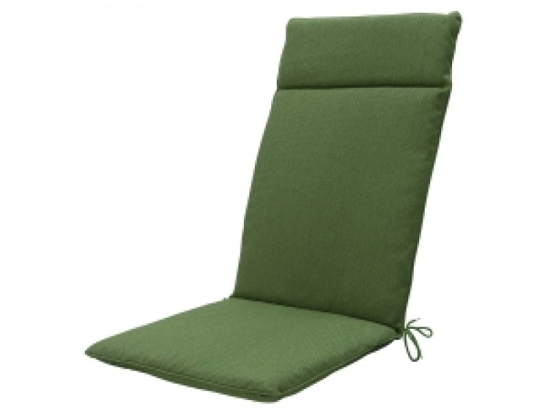 Tuinkussen hoge rug universal Canvas eco moss green (waterafstotend)