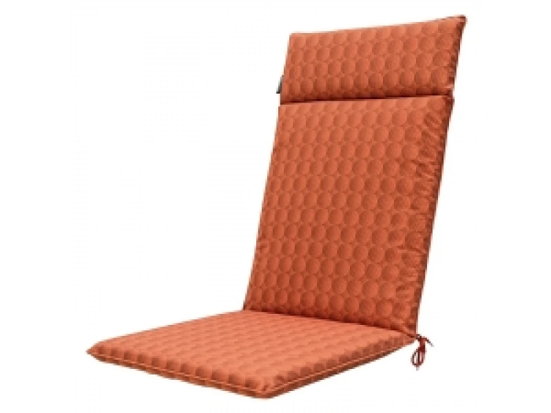 Tuinkussen hoge rug universal Mairo terra (waterafstotend)