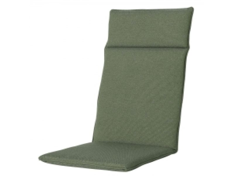Tuinkussen hoge rug universal Manchester green (waterafstotend)